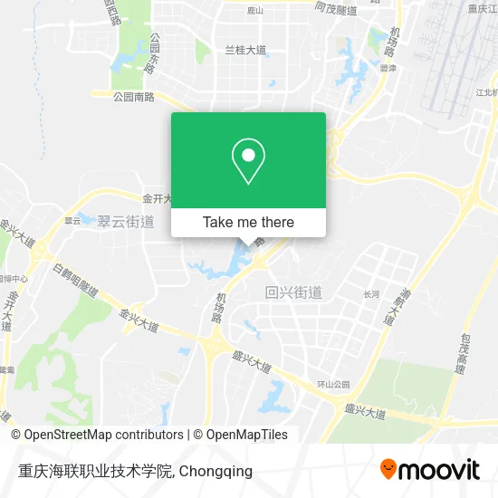 重庆海联职业技术学院 map