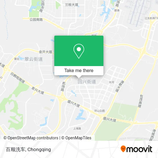 百顺洗车 map