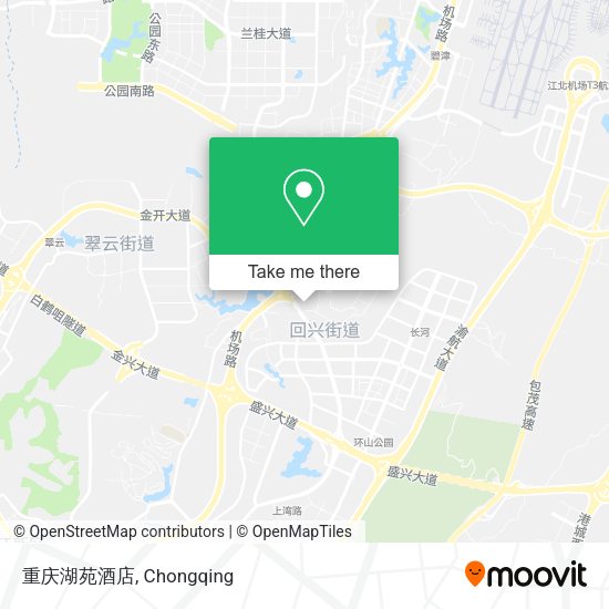 重庆湖苑酒店 map