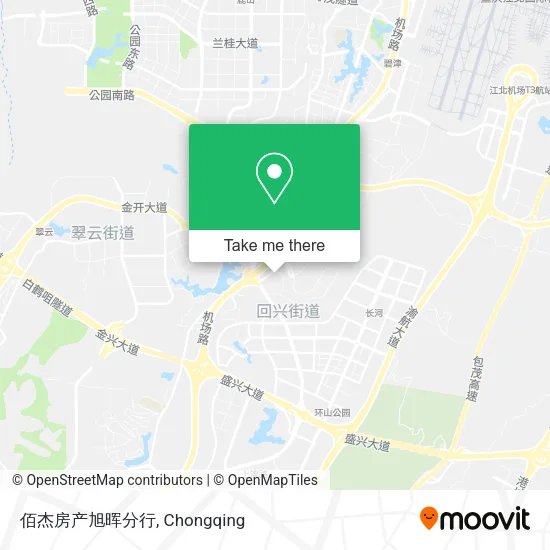 佰杰房产旭晖分行 map