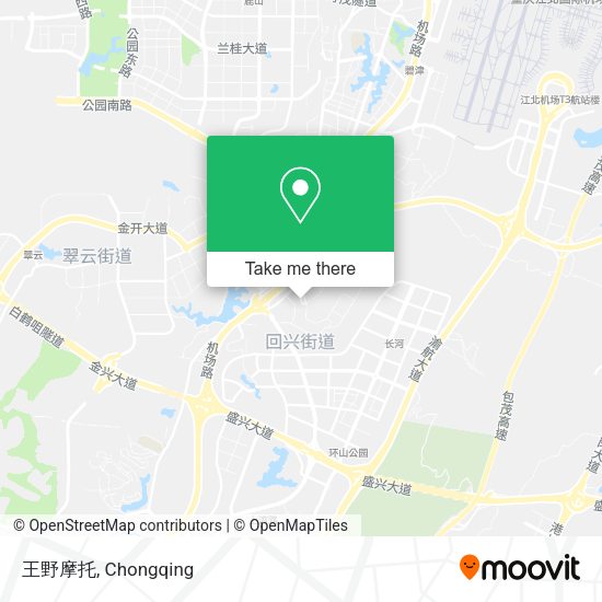 王野摩托 map