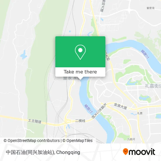 中国石油(同兴加油站) map