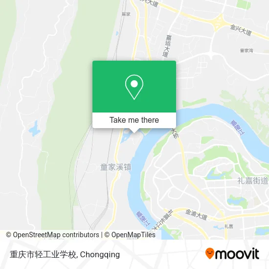重庆市轻工业学校 map