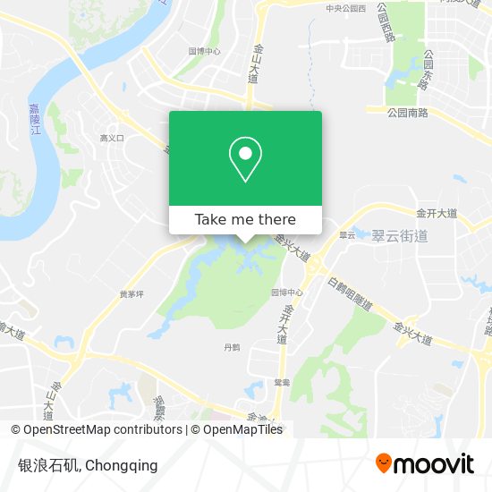 银浪石矶 map