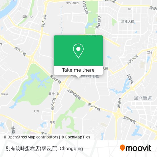 别有韵味蛋糕店(翠云店) map