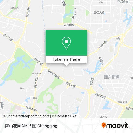 南山花园A区-5幢 map