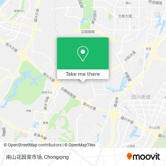 南山花园菜市场 map