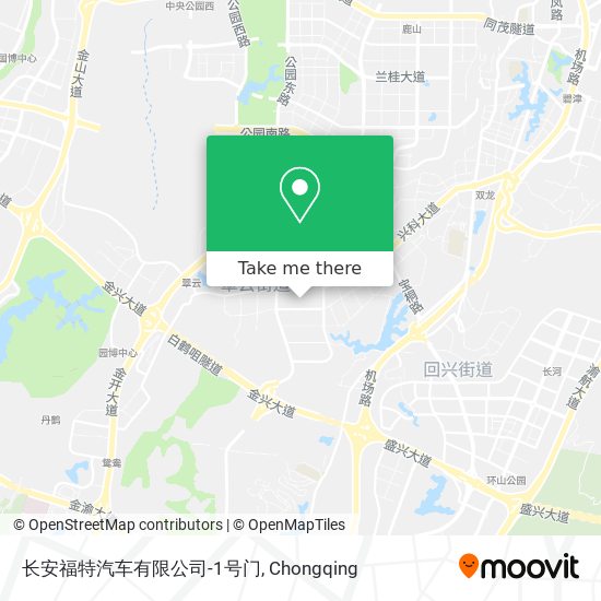 长安福特汽车有限公司-1号门 map