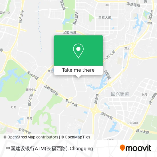 中国建设银行ATM(长福西路) map