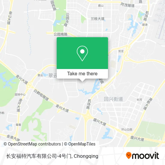 长安福特汽车有限公司-4号门 map