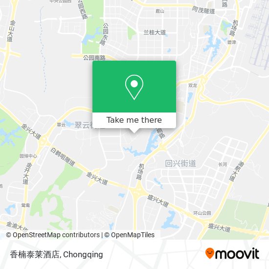 香楠泰莱酒店 map