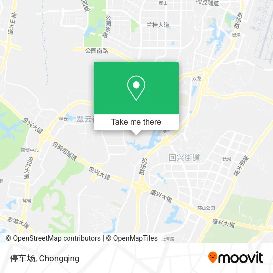 停车场 map