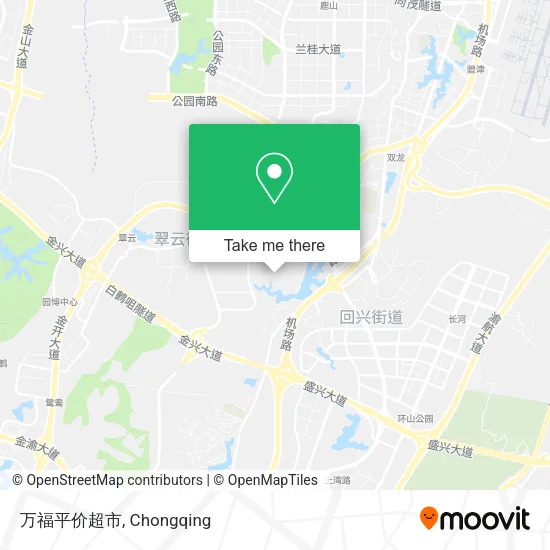 万福平价超市 map