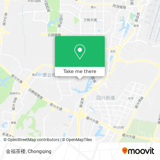 金福茶楼 map