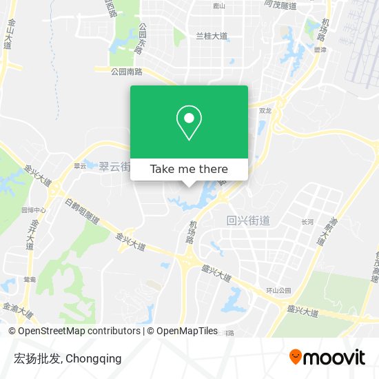 宏扬批发 map