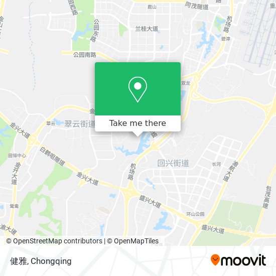 健雅 map