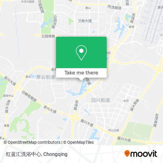 红蓝汇洗浴中心 map
