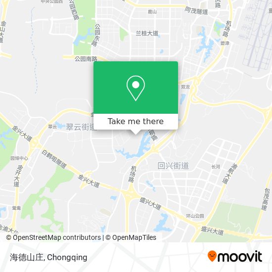 海德山庄 map
