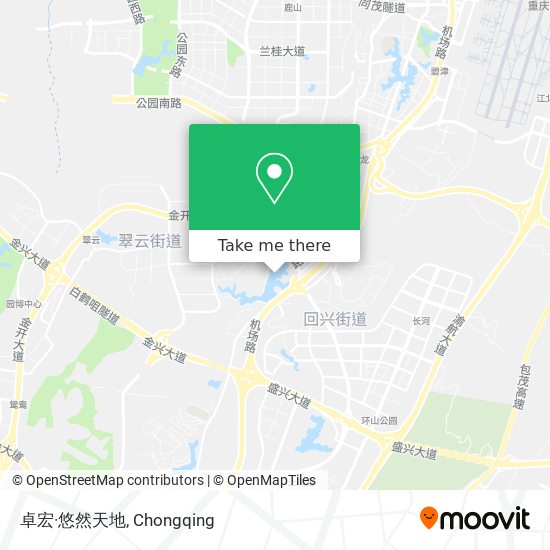 卓宏·悠然天地 map