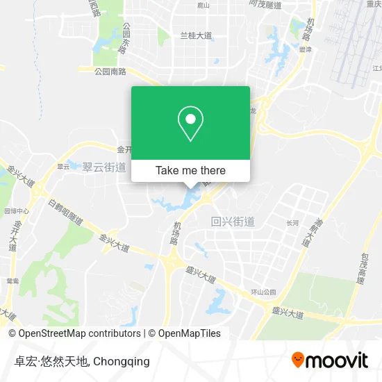 卓宏·悠然天地 map