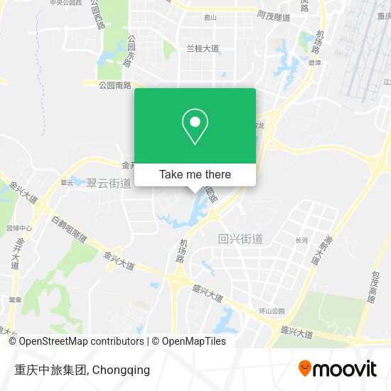 重庆中旅集团 map