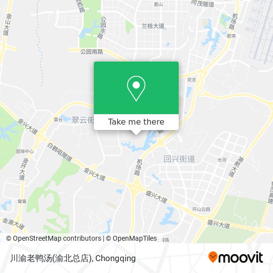 川渝老鸭汤(渝北总店) map