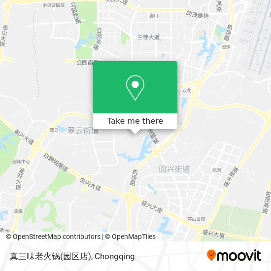 真三味老火锅(园区店) map