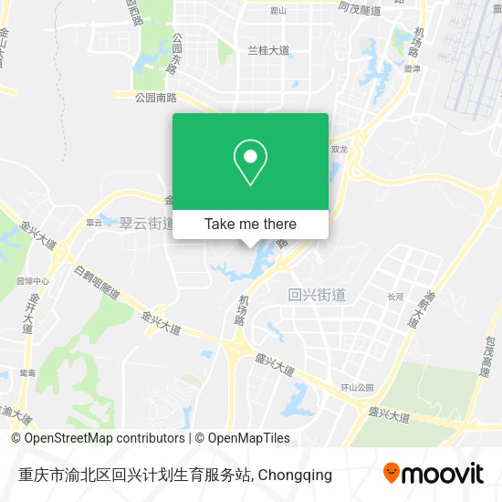 重庆市渝北区回兴计划生育服务站 map