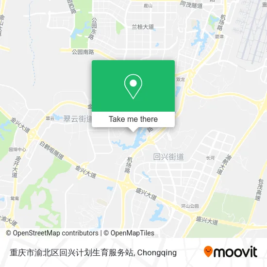 重庆市渝北区回兴计划生育服务站 map