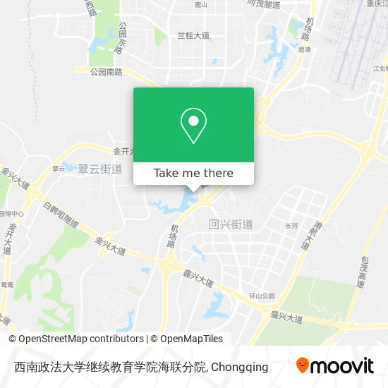 西南政法大学继续教育学院海联分院 map