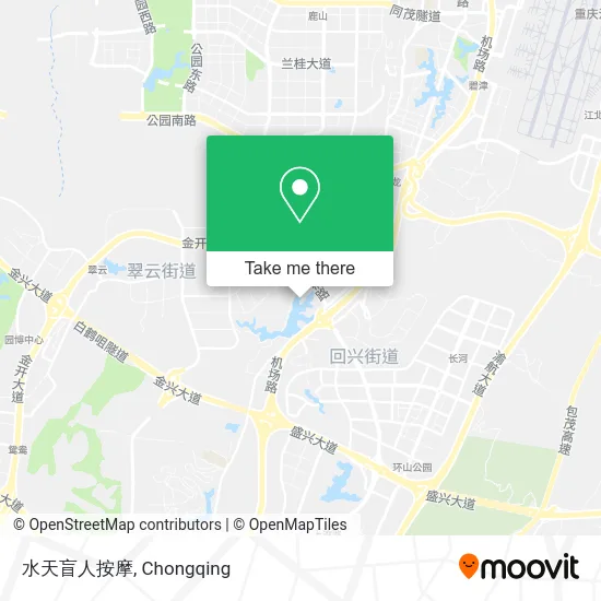 水天盲人按摩 map