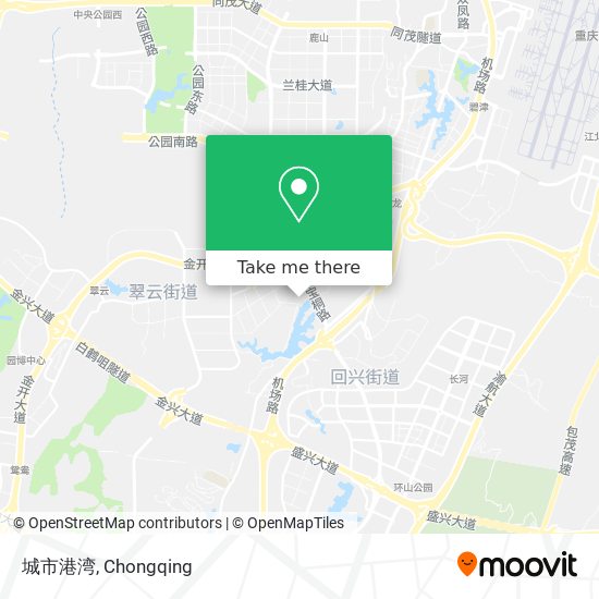 城市港湾 map