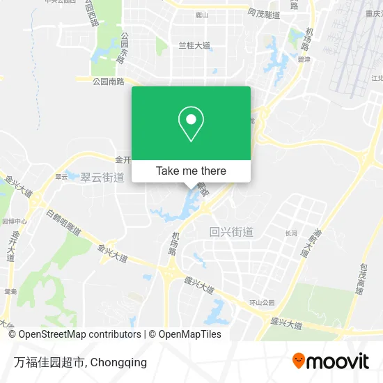 万福佳园超市 map