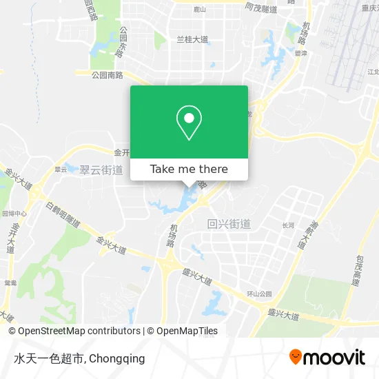 水天一色超市 map