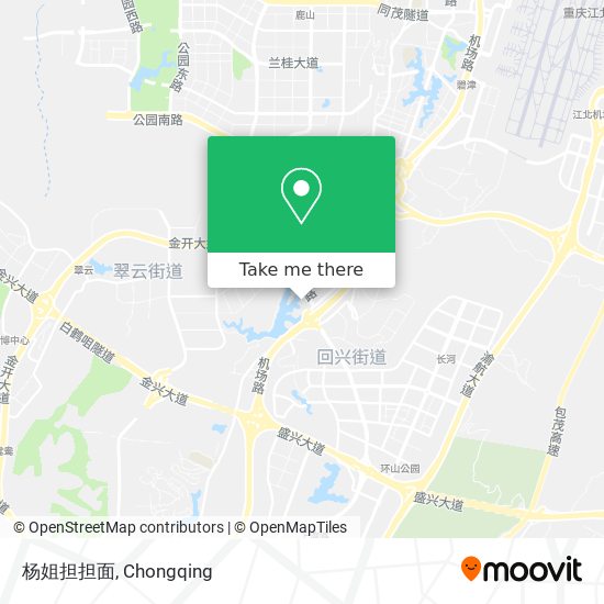 杨姐担担面 map