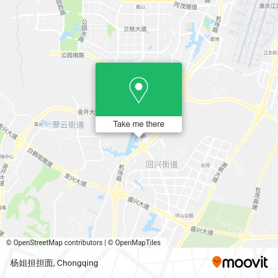 杨姐担担面 map
