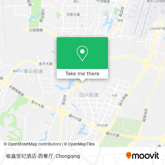 银鑫世纪酒店-西餐厅 map