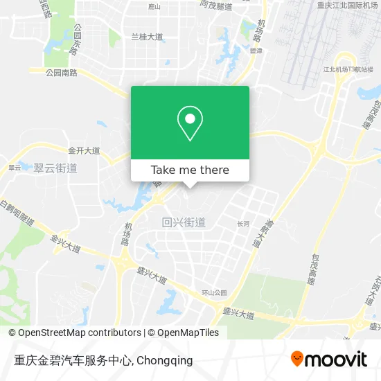 重庆金碧汽车服务中心 map