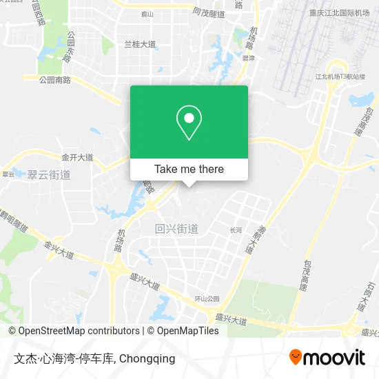 文杰·心海湾-停车库 map