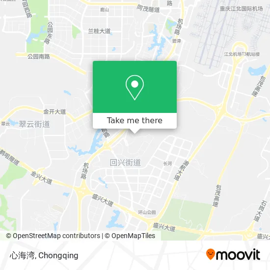 心海湾 map