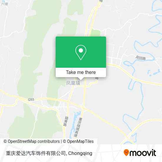 重庆爱达汽车饰件有限公司 map