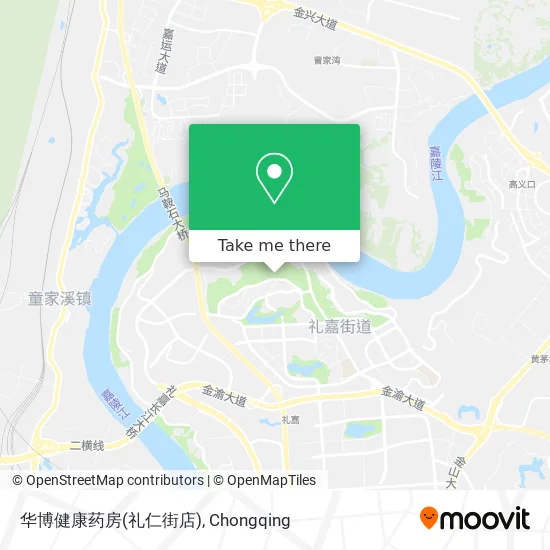 华博健康药房(礼仁街店) map