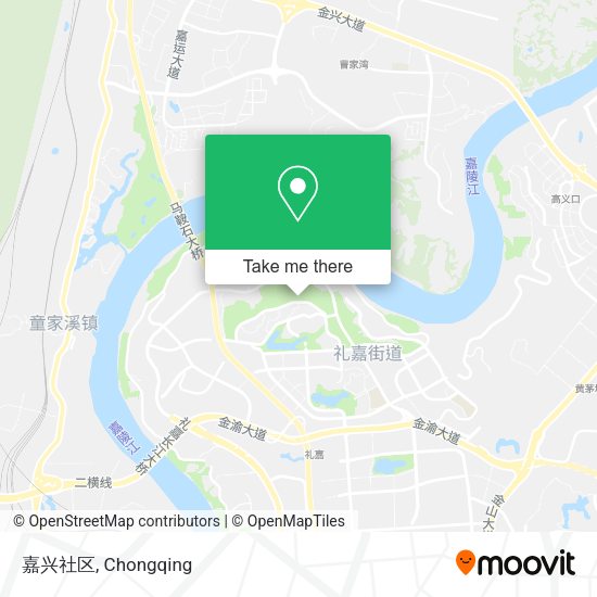 嘉兴社区 map