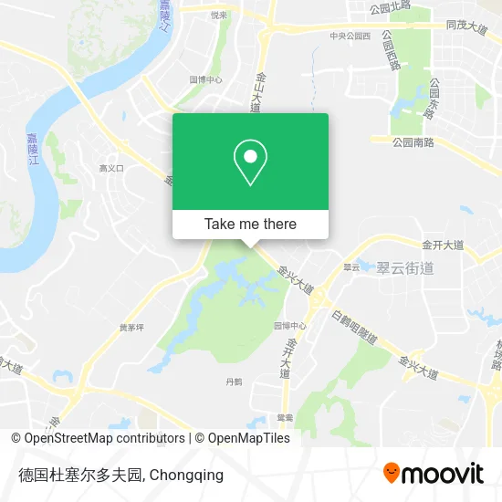 德国杜塞尔多夫园 map