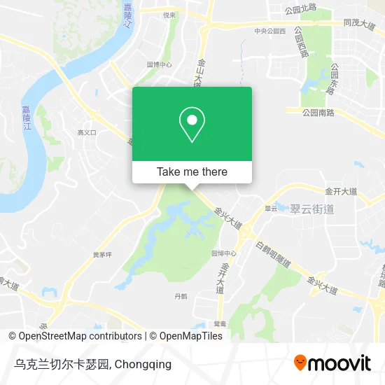乌克兰切尔卡瑟园 map
