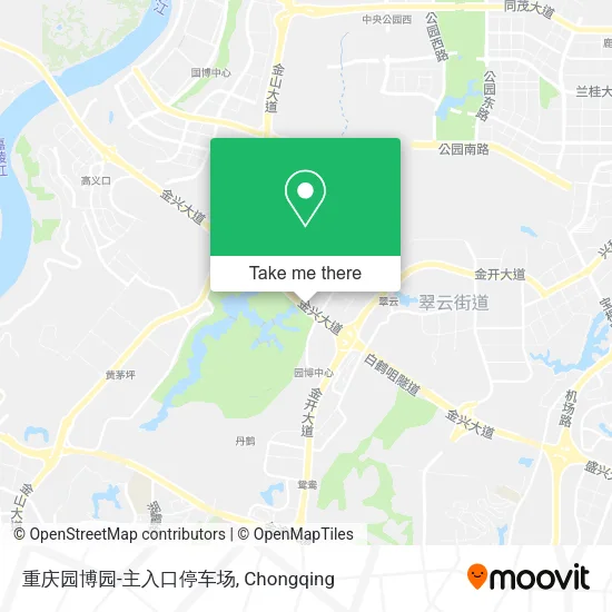 重庆园博园-主入口停车场 map