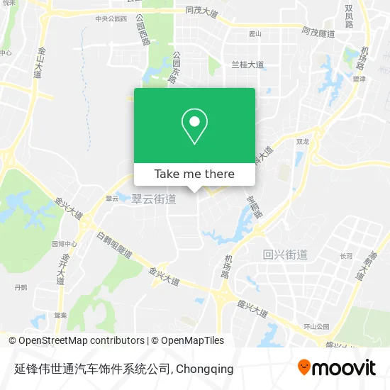 延锋伟世通汽车饰件系统公司 map
