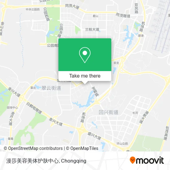 漫莎美容美体护肤中心 map