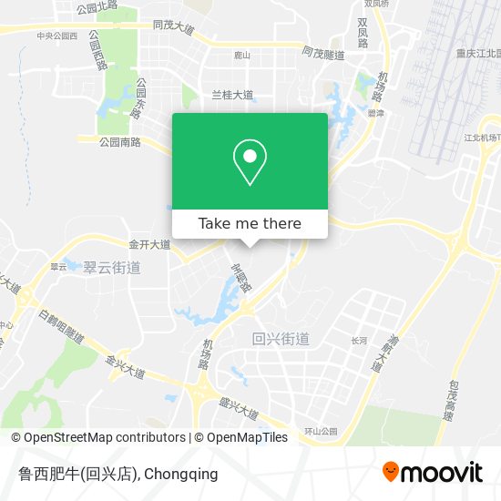 鲁西肥牛(回兴店) map