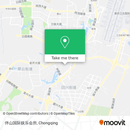 伴山国际娱乐会所 map